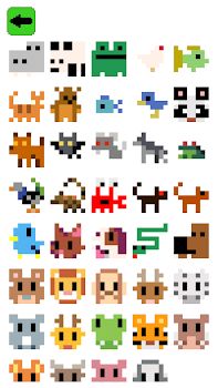 an image of pixel art with many different faces