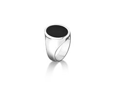 Oval cut black onyx flat top ring in sterling silver, Statement onyx ring for men, Unique mens fashion ring for gift This lovely gemstone ring is perfect for daily wear. It is crafted from fine 925K sterling silver and has the most intricate details that are sure to catch the eye of anyone who sees it. Handcrafted with love and joy, this ring will be with you for years to come, possibly even taking its place as a family heirloom for generations to come! With its detailed handmade engravings, thi Minimalist Onyx Signet Ring For Formal Events, Minimalist Black Engraved Ring, Minimalist Onyx Ring For Formal Occasions, Minimalist Onyx Rings For Formal Occasions, Minimalist Onyx Signet Ring For Formal Occasions, Black Minimalist Engraved Sterling Silver Ring, Modern White Gold Rings With Black Enamel, Minimalist Onyx Signet Ring, Silver Minimalist Rings With Black Enamel