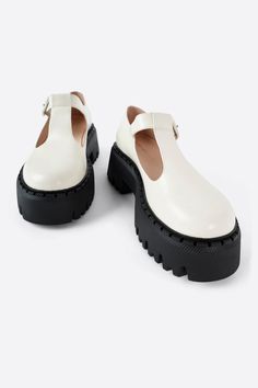 CREAM Prism Boutique, Platform Mary Janes, Black Box, Black Cream, Mary Janes, Memory Foam, Pear, Leather Upper, China