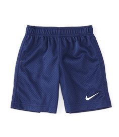 Nike Summer Athletic Shorts With Elastic Waistband, Nike Athletic Shorts With Elastic Waistband For Summer, Nike Stretch Athletic Shorts With Elastic Waistband, Spring Swim Trunks With Elastic Waistband For Playwear, Moisture-wicking Shorts For Summer Play, Elastic Stretch Shorts For School, Nike Short Swim Trunks, Nike Stretch Shorts With Elastic Waistband, Sporty School Shorts With Elastic Waistband