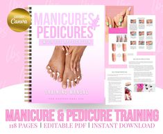 The Manicure Pedicure Training Manual serves as a comprehensive and essential resource for aspiring nail technicians seeking to refine their skills and knowledge in the art of nail technology. With an EDITABLE format, this training manual allows for customization, enabling instructors to tailor the content to specific training needs. From step-by-step guides on manicure and pedicure techniques to detailed instructions on proper nail care, this manual equips trainees with a solid foundation in th Pedicure Tutorial, Nail Care Tips, Nail Services, Callus Removal, Nail Health, Healthy Nails, Nail Technician, Holistic Approach, Manicure Pedicure