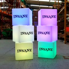 Personalized Light Box with Logo, Cordless LED Illuminated Block Displ – PK Green USA Illuminated Signage, Personalized Corporate Gifts, Mood Lamps, Rechargeable Lamp, Bespoke Lighting, Cube Light, Lampe Decoration, Custom Displays, Sign Display