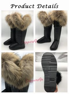 product details Fitted Winter Boots With Faux Fur Lining, Fluffy Casual Winter Boots, Casual Fluffy Winter Boots, Winter Faux Fur Boots For Cold Weather, Black Casual Boots With Faux Fur Trim, Black Faux Fur Boots With Round Toe, Winter Black Boots With Faux Fur Trim, Black Boots With Faux Fur Lining For Fall, Black Faux Fur Boots With Trim