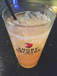 The Angry Cuban: rum, pineapple juice, splash of grenadine, top off with Angry Orchard crisp apple ale. Juice Splash, Angry Orchard, Crisp Apple, Slushies, Apple Crisp, Adult Drinks, Pineapple Juice, Party Drinks, Non Alcoholic