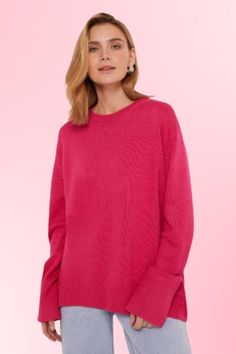 Experience the perfect blend of comfort and style with our Casual Plain Knit Loose Pullover Sweater from OutfitLander. This versatile wardrobe essential is designed for effortless chic, making it your go-to piece for a cozy yet stylish look.