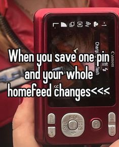 someone holding up a cell phone with the text when you save one pin and your whole home - fed changes