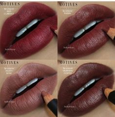 Like these colors Raisin Lipstick, Caramel Lipstick, Lip Swatches, Red Currant, Lip Crayons, Perfect Lips, Make Up Looks, Fall Makeup, Lip Art