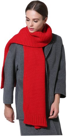 PRICES MAY VARY. Cashmere-like 100% Acrylic scarf, super soft durable material makes this product comfortable and lasting. Warm fluffy thick winter knit scarf. Various fashion colors meet different requirements. Measures: Solid Knit: 70.9"L x 13.4"W; Colorblock: 80.7"L x 13.4"W One size fits all, woven scarf for women, men, girls, boys An idea gift for family and friends in Christmas, birthday and every happy time! Cable-knit scarf with NEOSAN tag, all scarves are well packed in reusable zippere Winter Knit Scarf, Cable Knit Scarf, Woven Scarf, Scarf For Women, Idea Gift, Scarf Knitting Patterns, Knit Wrap, Warm Scarf, Winter Accessories