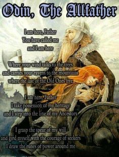 Odin Allfather, Viking Facts, Odin Norse Mythology, Rune Viking, Viking Quotes, Baba Jaga, Pagan Gods, Norse Myth