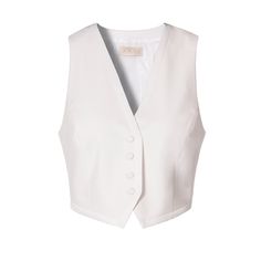 The UMA AESTHETIC WHITE VEST is an exquisitely designed and carefully sewn trinket of tailoring art. A combination of two fabrics - a matte, medium-thickness fleshy twill from which the front and sides of the vest are cut, and the satin with a subtle sheen, which was used as a border, the back of the vest and details such as a tab for adjustment and the covering of buttons and buckles. The whole thing is on a jacquard lining with a delicate stripe.  We want you to be happy with our products! For Cool Work Outfits, Uma Aesthetic, Work Conference, Conference Outfit, White Vest, Classic Skirts, Aesthetic White, Satin Midi Skirt, American Leather