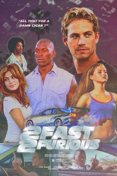 the fast and the furious movie poster