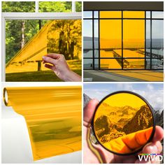 PRICES MAY VARY. This premium vinyl by VViViD Vinyls is specially engineered for DIY'ers. This durable film is ideal for long-term interior and crafting applications vinyl sheets are incredibly easy to install and remove Applied to windows, this film blocks 99% of harmful UV rays and glare while also adding bold color and style to a room. Dirt, dust and grime resistant! Easily make your own coloured glasses, camera lenses, light filters or use it in any other crafting project Add bold and beautiful colors to your home, office or to your crafting projects with VViViD Transparent Tinting Vinyl. These self-adhesive films easily stick to any glass surface, giving it a rich, unparalleled transparent color. Easily add style can color to any home or office environment, create your own colorful li Light Filters, Window Tinting, Window Privacy, Window Film Privacy, Vinyl Rolls, Vinyl Sheets, Window Clings, Window Vinyl, Tinted Windows