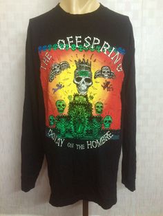 Vintage 90S The Offspring Ixnay On The Hombre Band Tshirt Longsleeves Easy 30 day return policy The Offspring, Formal Looks, Long Shirt, Piece Of Clothing, Fashion Games, New Outfits, Tank Shirt, Tank Top Shirt, Cotton Shirt