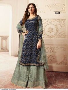 Pakistani Sharara Suit, Pakistani Sharara, Plazzo Suits, Gaun Fashion, Sharara Suit, Salwar Kamiz, Salwar Kameez Online, Designer Kurtis, Indian Dress