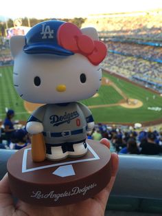 Hello Kitty Night at Dodger Stadium Sports Attire, Hello Kit, Dodger Stadium, Stadium Tour, Friends Characters, Hello Kitty Pictures, July 6th