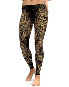 Symbolising knowledge, strength and power, the Gearbunch Golden Ornamental Owl Leggings are an awesome addition to our leggings range.A black background with golden yellow print, these super soft leggings are perfect for workouts, yoga and everyday life Be Happy, Be Bright, Be You with Gearbunch Owl Leggings, Workouts Yoga, Yellow Print, Soft Leggings, Golden Yellow, Be Happy, Black Background, Everyday Life, Black Backgrounds