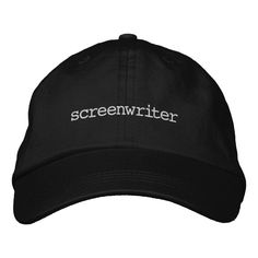 Screenwriter Black Cap Vintage Fashion Design, Novelty T Shirts, Custom Graphic Tees, Stage Crew, Graphic Tees Funny, T Shirt Sayings, Retirement Party Ideas, Teenage Guys, Funny T Shirt Sayings