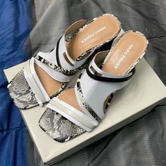 Brand: Marc Fisher Type: Aliana2 Size: 7.5m Color: Ivory Multi Leather Style: Wedge Sandals Rv: Rare, Sold Out, Htf, 2019 Collection Condition: Mint Condition, Brand New, Nwt, Unused. Never Even Tried On Or Worn. Limited Edition Buy One, Get One Free Or 3/$200 Please Message Me With Any Questions Bundles Available Upon Request Happy Shopping Marc Fisher Sandals, Platform Espadrille Sandals, Flip Flops Style, Square Toe Sandals, Beige Heels, Leather Gladiator Sandals, Braided Sandals, Ankle Wrap Sandals, Square Toe Heels