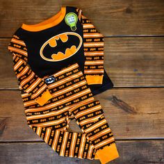 New Size 2t Glow In The Dark Batman Pajamas Playful Orange Playwear Sets, Playful Black Sets With Character Print, Playful Orange Loungewear Sets, Playful Black Bedtime Sets, Black Cartoon Print Sleepwear, Playful Black Sets With Cartoon Print, Orange Long Sleeve Halloween Sets, Playful Orange Long Sleeve Sleepwear, Two Girls