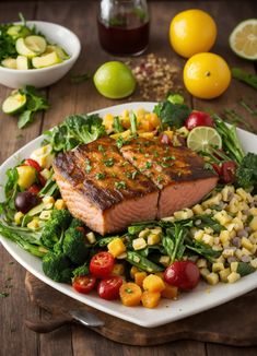 clean food, healthy dinner, healthy eating, easy healthy meals Best Meals, Homemade Baby Food, Grilled Salmon, Movie Reviews, Paleo Diet, Healthy Meals, Raw Food Recipes