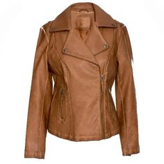 Washed Faux Leather Moto Jacket Max Studio Washed Leather Lends An Authentic Vibe To An Iconic Moto Jacket That Will Add Classic Cool To Lots Of Looks. Notched Lapel Collar Long Sleeve Functional Front Pockets Solid Metal Hardware Locker Tag Lined Fabric 100% Polyurethane Care Machine Wash Approximate Dimensions Size Medium. 38“ Bust; 24“ Length; 25 1/2" Sleeve. As Seen On The Tv Show Virgin River. Brand New With Tags. From Nordstrom. No Flaws. Retail Is $98.00. Fitted Brown Outerwear With Asymmetrical Zip, Brown Fitted Outerwear With Asymmetrical Zip, Brown Asymmetrical Zip Outerwear For Spring, Brown Faux Leather Biker Jacket For Winter, Brown Outerwear With Asymmetrical Zip For Fall, Trendy Brown Biker Jacket With Zipper Closure, Trendy Brown Faux Leather Biker Jacket, Trendy Brown Biker Jacket With Zipper, Brown Leather Outerwear With Asymmetrical Zip