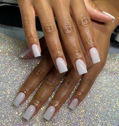 L Nails, Nail Aesthetics, Grey Acrylic Nails, Medium Nails, Acrylic Toe Nails, Nails 2022, Polygel Nails, Work Nails, Blush Nails