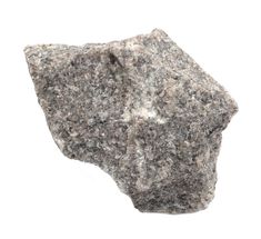 a rock is shown against a white background