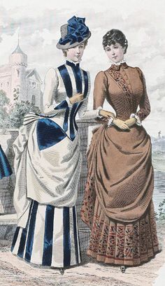 Gilded Age Fashion, Victorian Era Dresses, Victorian Fabric, Julian Fellowes, 1870s Fashion