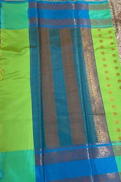 Semi Kanchi silk vibrant green with blue combo butta pattern budget saree for festival. Light weight elegant drape. There may slight color difference due to camera and device. No Pico or Fall  Handpicked saree from southern part of india.  30 days return accepted with no physical damage or draping. Green With Blue, Elegant Drapes, Vibrant Green, How To Look Classy, Favorite Outfit, Wedding Gifts, Saree, Pet Supplies, Electronic Accessories