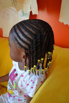 Braid Styles For Girls, Toddler Braids, Black Kids Braids Hairstyles, Cabello Afro Natural, Kid Braid Styles, Toddler Hairstyles Girl, Braids Hairstyles Pictures