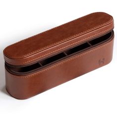 Enhance your Combo Deck experience with the Holme & Hadfield Leather Case for Combo Deck Extra Pillars. Specifically designed for those who go all in with the Combo Deck and order the additional four pillars, this premium leather case offers the perfect storage solution for keeping them secure and well-organized. Without this dedicated leather case, the four extra pillars might end up in drawers, susceptible to scratches and damage. Don't let your valuable accessories languish in the drawer; ins Classic Portable Leather Cases, Classic Portable Leather Case, Classic Leather Portable Case, Formal Portable Leather Case, Brown Rectangular Storage Case, Rectangular Brown Case With Leather Lining, Brown Rectangular Case With Leather Lining, Brown Rectangular Case For Daily Use, Brown Portable Rectangular Case