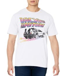 PRICES MAY VARY. Officially Licensed Back To The Future Apparel 19NVBF00014A-001 Lightweight, Classic fit, Double-needle sleeve and bottom hem Back To The Future Delorean, Back To The Future, To The Future, Branded T Shirts, Top Fashion Brands, Shop Top, Fashion Brands, Top Styles, The Future