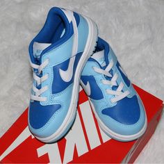 Description Nike Dunk Low Retro Qs Td Argon 2022 Blue Sneakers Kids Dv2634-400 Size 9c New Condition:Brand New In Original Box Brand:Nike Size:9c Gender:Unisex Kids Category:Kids Sneakers Main Color:Blue Model: Nike Dunk Low 100% Authentic Guaranteed! Feel Free To Message With Any Questions- Offers Are Welcomed Price Is Negotiable Smoke Free Fast Shipping!! Id:Ndlr41924 Blue Sporty Custom Sneakers With Laces, Blue Sporty Skate Shoes With Laces, Light Blue Sneakers With Laces And Round Toe, Light Blue Round Toe Skate Shoes With Rubber Sole, Blue Low-top Sneakers With Elastic Laces, Blue Low-top Sneakers With Laces, Light Blue Low-top Sneakers, Blue Lace-up Sneakers With Elastic Laces, Nike Light Blue Skate Shoes With Rubber Sole