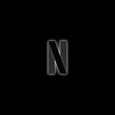 the letter n is lit up in the dark