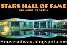 an advertisement for a house that is lit up with the words stars hall of fame