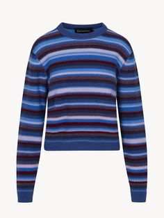 The Ani Sweater - Gemstone Realisation Par, Virtual Stylist, Winter Fits, Wool Knit, Cashmere Wool, Blue Accents, Fabric Swatches, Knit Jumper, Embroidery Logo