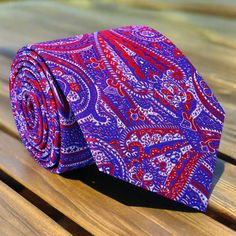 A Red Elegant Patterned Ties With Paisley Print, Elegant Semi-formal Ties With Paisley Print, Luxury Elegant Paisley Print Ties, Elegant Multicolor Paisley Print Ties, Luxury Multicolor Classic Ties, Brown Bow Tie, Grey Bow Tie, Paisley Color, Yellow Bow Tie