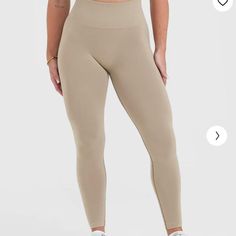 New With Tag Oner Active Effortless Seamless Leggings Color: Washed Sandstone Size: S - Regular/Short Length Or M Regular/Short Length Or S Long Length Knitted Logo Sold Out Online Tna Leggings, Leather Jeggings, Oner Active, Lululemon Align Leggings, Thermal Leggings, Ponte Leggings, Lululemon Align Pant, Black Seamless, Curvy Leggings