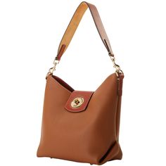 Slouchy Chic  This gorgeous new look features classic Italian pebble leather and a jewelry grade turnlock closure, for a one of a kind look. Classic Brown Shoulder Bag For Everyday Luxury, Cognac Leather Shoulder Bag With Turn-lock Closure, Leather Shoulder Bag With Turn-lock Closure In Cognac, Brown Metal Hardware Shoulder Bag For Everyday Luxury, Brown Shoulder Bag With Metal Hardware For Luxury Everyday, Brown Leather Shoulder Bag With Turn-lock Closure, Luxury Brown Shoulder Bag With Snap Closure, Timeless Cognac Bags With Turn-lock Closure, Brown Leather Satchel With Turn-lock Closure