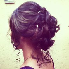 Pretty Updo for Prom Hairstyles Cute Hairstyles Updos, Cute Prom Hairstyles, Long Hairstyle, Prom Hairstyles For Long Hair, Fancy Hairstyles, Prom Hairstyles, Formal Hairstyles, Hair Long, Homecoming Hairstyles