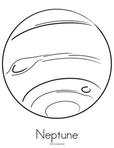 the planets coloring page for kids to color and learn with their name in english or spanish