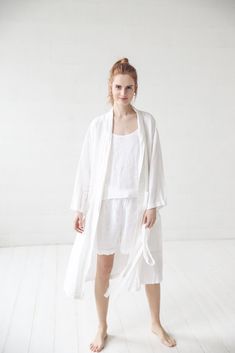 "DETAILS: * Natural 100% linen pajama set for women * Linen shorts and tank top for your comfortable sleep * Great gift for women, bride, girlfriend. * Made from soft wash medium weight (185 g) 100 % European linen fabric * Height of the model is 177 cm (5' 8\") and she is wearing size XS/S * Color - white. Please choose another color and size on the right * Product number: NIGHT02 CARE LABEL * machine wash gentle (40 C/104 F) * dry gentle on low heat * wrinkles give the character so there is no Relaxed Summer Sleepwear For Lounging, Relaxed Summer Sleepwear, White Sleepwear For Spring Relaxation, Linen Sleepwear For Beach, Linen Beach Sleepwear For Summer, Summer Beach Linen Sleepwear, Summer Relaxation Sleepwear With Relaxed Fit, White Sleepwear For Relaxation, Summer Relaxation Sleepwear In Relaxed Fit