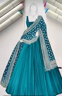 Illustration Lehenga, New Designer Lehenga, Lehenga Illustration, Dress Illustration Art, Best Family Halloween Costumes, Hotel Hacks, Fashion Illustration Poses, Simple Lehenga