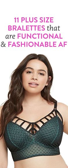 11 Plus Size Bralettes That Are Functional And Fashionable AF Plus Size Brides, Bra Models, Evening Dresses Plus Size, Curvy Plus Size, Plus Size Bra, Stylish Plus, Clothing Stores, Plus Size Wedding, Plus Size Womens Clothing