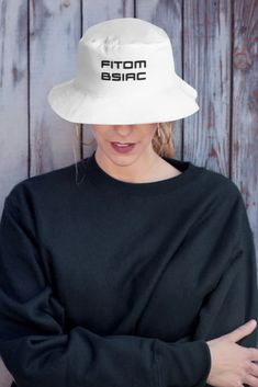 Combine practicality, comfort, and fashion in one. Keep the sun out of your eyes with this 100% cotton twill bucket hat. Cotton fabric and sewn eyelets are sure to help you stay cool during any activity, be it a stroll in the park or an intense game of sports.

• 100% cotton twill
• 3 ¾″ (7.6 cm) crown
• 2 ¼″ (5.1 cm) brim
• One size fits most
• Sewn eyelets for breathability Adjustable White Cotton Bucket Hat, White Cotton Bucket Hat One Size, Adjustable Cotton Brimmed Hat, White Cotton Brimmed Sun Hat, White Cotton Brimmed Hat, White Brimmed Cotton Sun Hat, White Brimmed Cotton Hat, White Cotton Sun Hat With Short Brim, Cotton Brimmed Hat One Size Fits Most