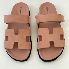 Brand New Hermes Shoes, Suede Sandals, Women's Shoes Sandals, Limited Time, Shoes Sandals, Style Inspiration, Women Shoes, Sandals, Brand New