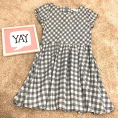 Girls Copper Key Gingham Dress Size 5. New With Tags In Excellent Condition. Copper Key, Gingham Dress, Kids' Dresses, Gingham, Dresser, Color Blue, Copper, Key, Tags