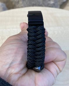 "FREE USPS PRIORITY MAIL SHIPPING FOR DOMESTIC US ORDERS (Includes U.S. Military APO/FPO Address Overseas) Thank you for visiting our shop \"Cording 2U\". A veteran owned business. Handcrafted Paracord wearables customized \"According To You\". Handcrafted with 100% Nylon Paracord \"MADE IN USA\" Our Products include: 🔹Custom handcrafted watch bands according to your wrist size, style, and color of choice. If you don't see it in our page yet, please contact us and we can discuss your options. ? Adjustable Black Watch Band With Wrist Strap, Adjustable Black Watch Band For Outdoor, Adjustable Black Apple Watch Band For Everyday, Adjustable Black Band Apple Watch For Everyday, Adjustable Black Bracelet Strap Watch Bands, Adjustable Black Wrist Strap Watch Accessories, Black Adjustable Wrist Strap For Watch, Black Adjustable Wrist Strap Watch Accessories, Adjustable Durable Black Apple Watch Band