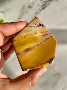 You will receive this exact Mookaite Jasper Polished Slab Crystal!Weight: 3.3ozLength: 2.8"Width: 2.4"Height: .5"About Mookaite:-A silicified porcellanite mineral that can also be fossiliferous (containing fossils within).-Mookaite Jasper is a gorgeous red and yellow Jasper mined in an area known as the Windalia Radiolarite in Western Australia- It is said to have formed during the Cretaceous Period (145-66 million years ago). This area is full of tiny nanoplankton fossils such as Radiolaria and Foraminifera, both of which played a huge role in the creation process of Mookaite. -It is found in the dry riverbeds of the seasonal waterway Mooka Creek. -It’s name means “flowing water” in one of the three local aboriginal languages. Metaphysical Properties:-Stimulates the Root Chakra, Solar Ple Mookaite Jasper Ring, Aboriginal Language, Yellow Jasper, Cretaceous Period, Flowing Water, Mookaite Jasper, Root Chakra, Red And Yellow, Western Australia