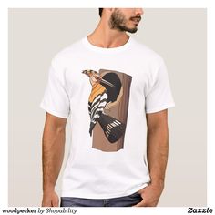 woodpecker T-Shirt Male Fashion, Different Shirt Styles